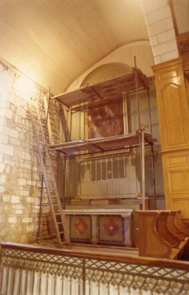 autel en cours de restauration