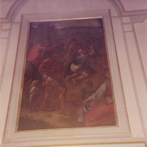 tableau : Notre-Dame et les saints de l'île d'Oléron, détail