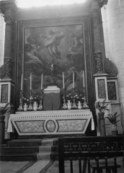 retable, tableau : la Transfiguration - © Ministère de la Culture (France), Médiathèque du patrimoine et de la photographie (objets mobiliers), tous droits réservés