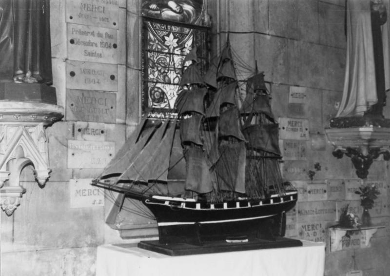 ex-voto, maquette, voilier