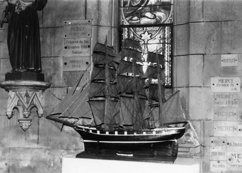 ex-voto, maquette, voilier
