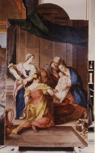 tableau : Nativité de la Vierge, vue générale