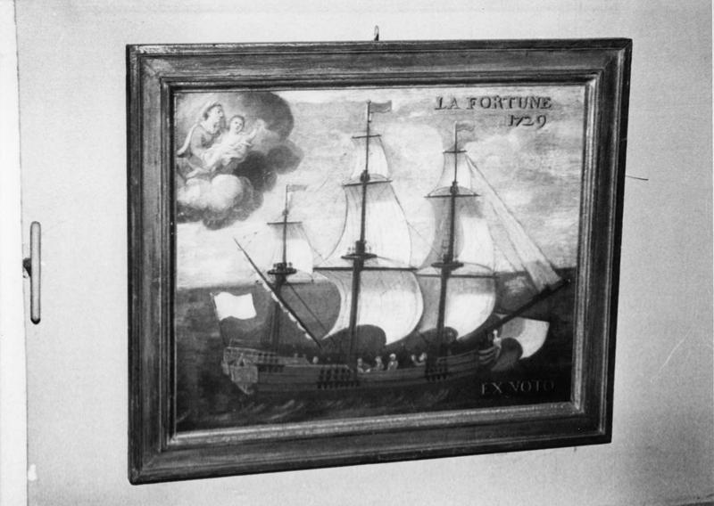 ex-voto, tableau : la Fortune