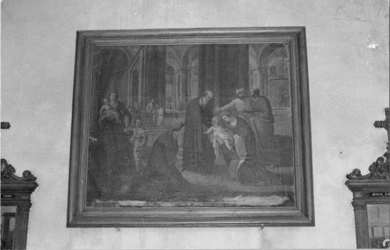 tableau : la Présentation au Temple