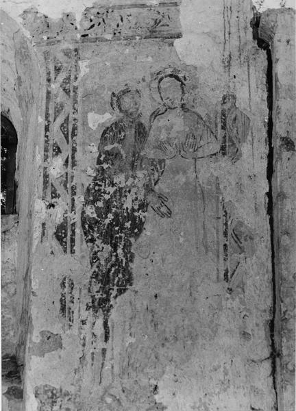 peinture monumentale : le Baptême du Christ