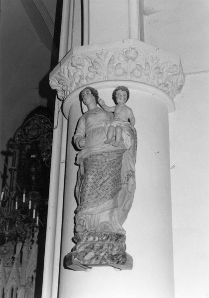 Statuette : Vierge à l'Enfant