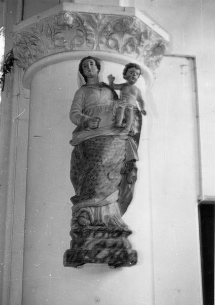 statue (statuette) : Vierge à l'Enfant