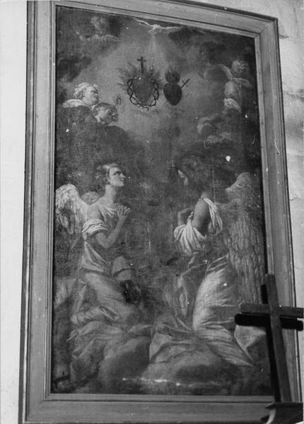 tableau : L'Adoration des Sacré-Coeur de Jésus et de Marie - © Ministère de la Culture (France), Médiathèque du patrimoine et de la photographie (objets mobiliers), tous droits réservés