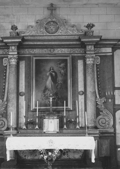 retable du maître-autel, tabernacle