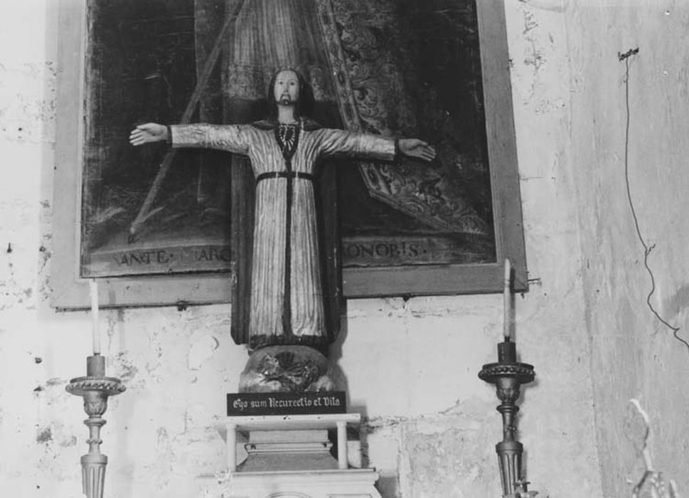 statue : Christ du Sacré Coeur