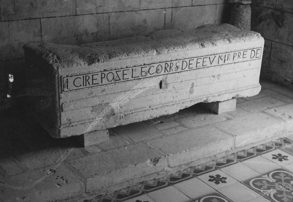 sarcophage de Pierre de la Romagère