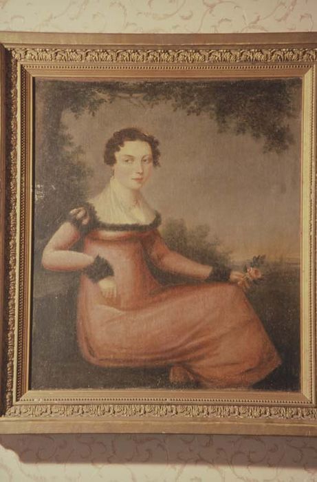 tableau et son cadre : Portrait d'une jeune femme - © Ministère de la Culture (France), Médiathèque du patrimoine et de la photographie, diffusion GrandPalaisRmn Photo