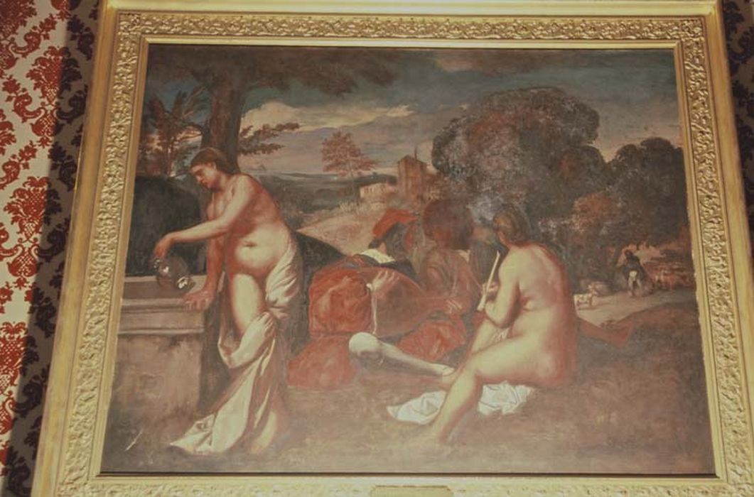 tableau et son cadre : Concert champêtre - © Ministère de la Culture (France), Médiathèque du patrimoine et de la photographie, diffusion GrandPalaisRmn Photo