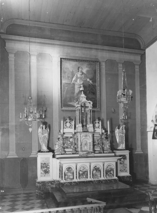 maître-autel, tabernacle (à ailes), tableau
