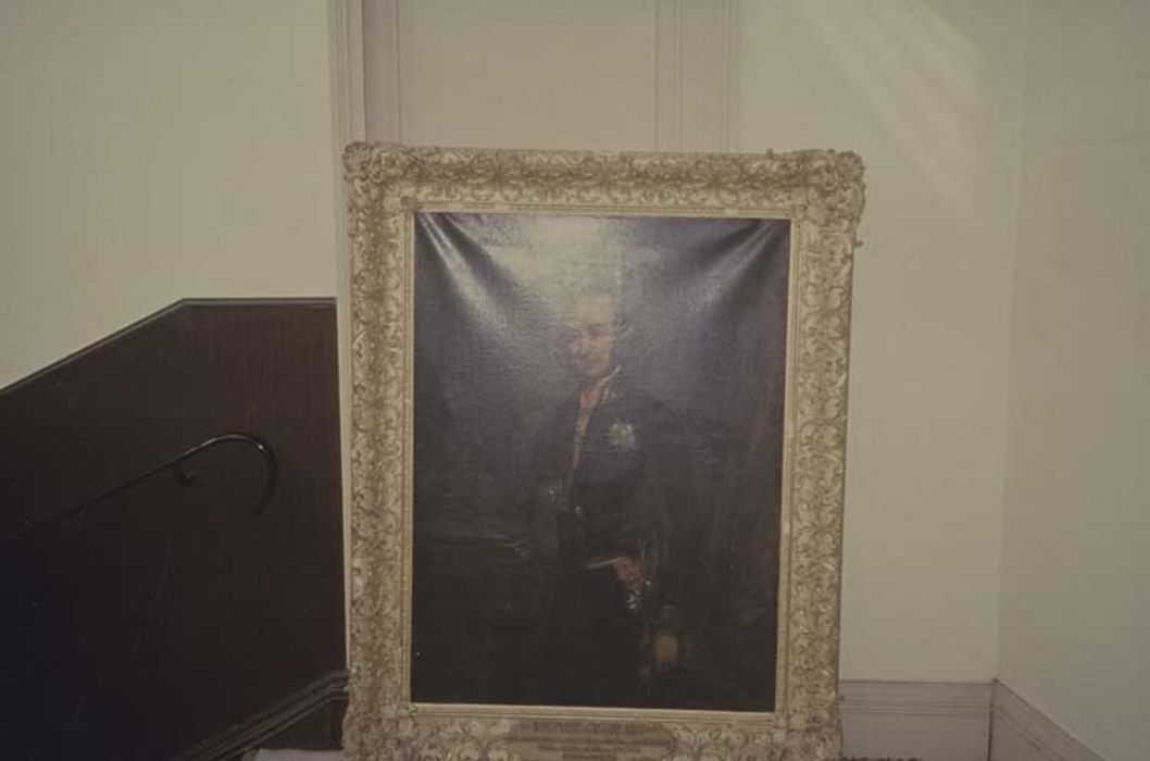 tableau et son cadre : Portrait de Chasseloup-Laubat