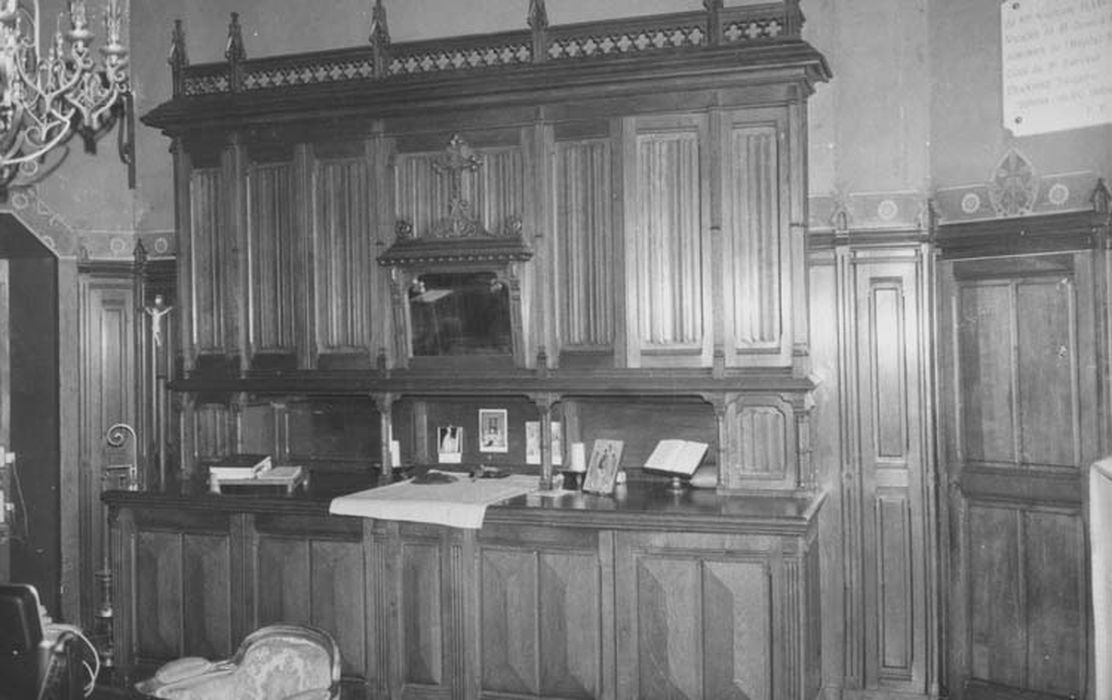 armoire et lambris de revêtement (boiseries) - © Ministère de la Culture (France), Médiathèque du patrimoine et de la photographie, diffusion GrandPalaisRmn Photo