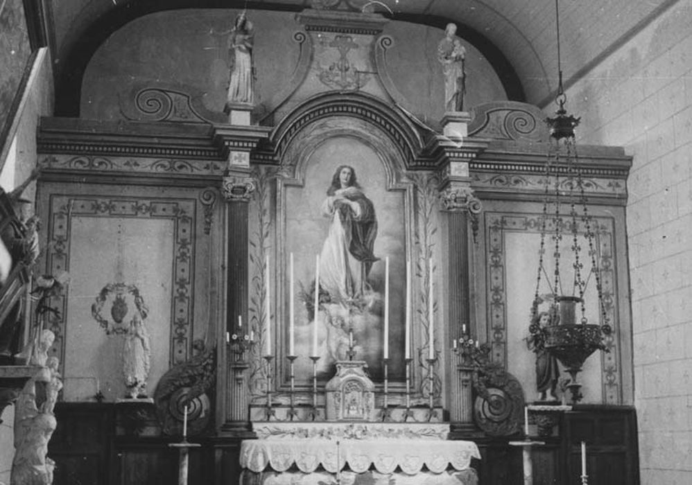 autel, tabernacle, retable et tableau : Vierge de l'Assomption - © Ministère de la Culture (France), Médiathèque du patrimoine et de la photographie, diffusion GrandPalaisRmn Photo