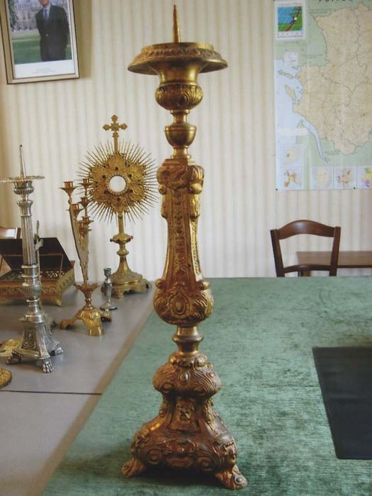 garniture d'autel : chandeliers - © Ministère de la Culture (France), Médiathèque du patrimoine et de la photographie, diffusion GrandPalaisRmn Photo