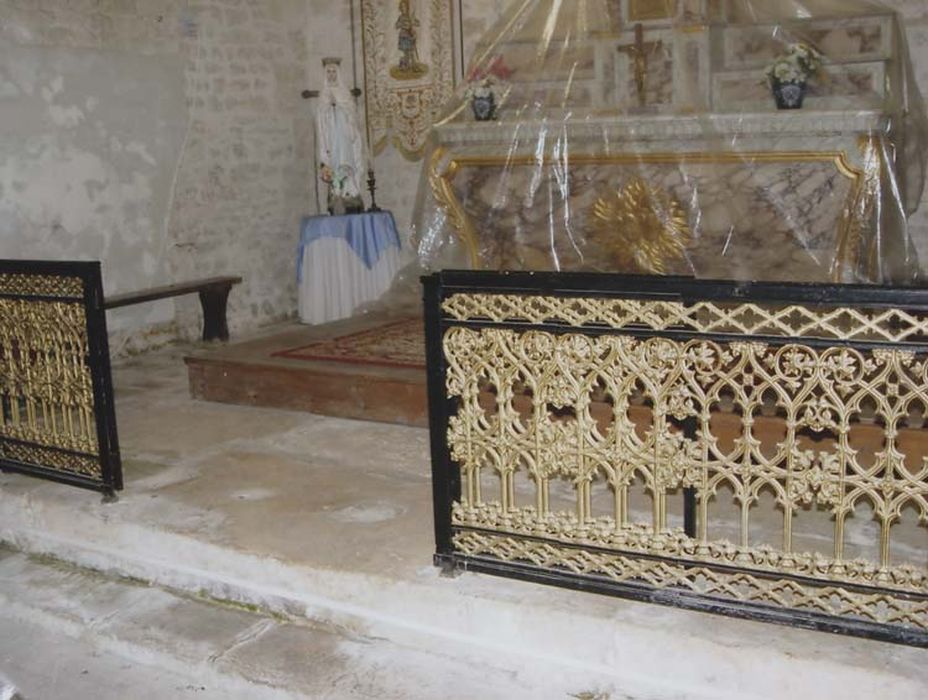 clôture de choeur (grille de communion) - © Ministère de la Culture (France), Médiathèque du patrimoine et de la photographie, diffusion GrandPalaisRmn Photo