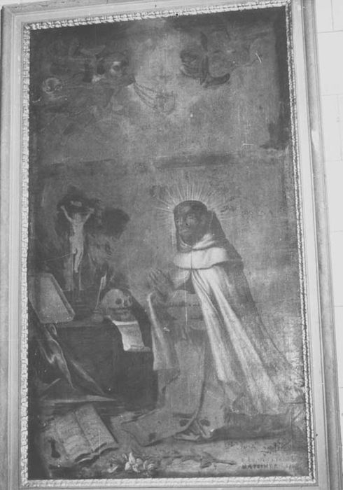 tableau : un moine en prière - © Ministère de la Culture (France), Médiathèque du patrimoine et de la photographie, diffusion GrandPalaisRmn Photo