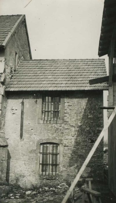 appentis prolongeant le chevet, façade sud, vue générale