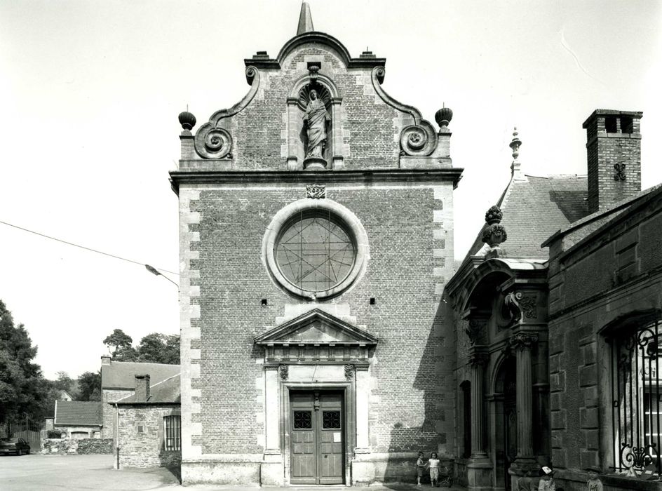 façade ouest, vue générale