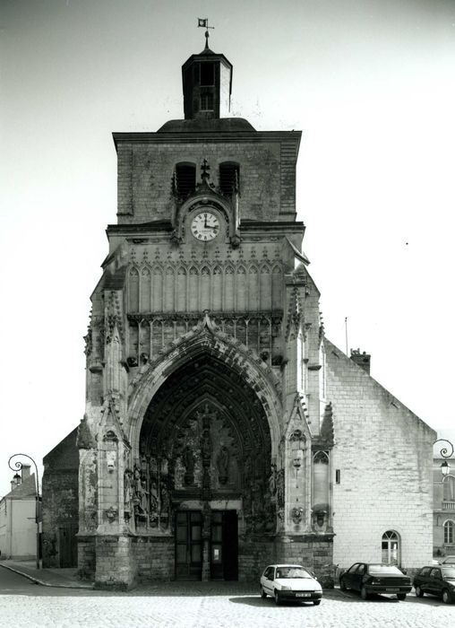 façade ouest, vue générale