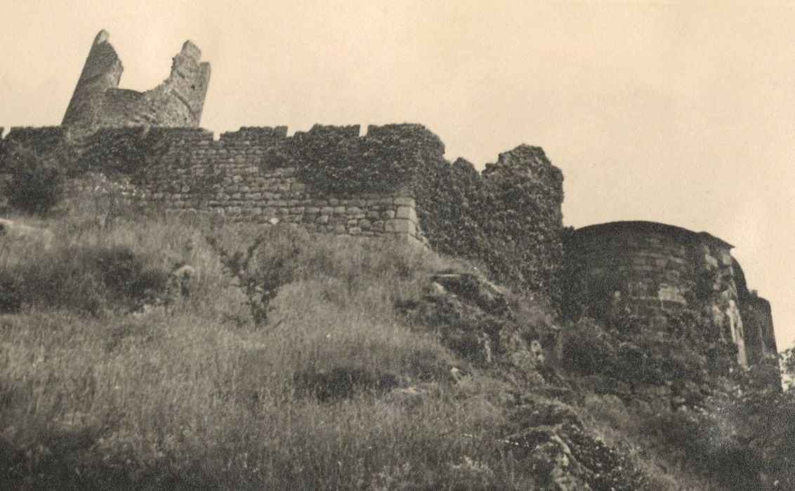 vue partielle des ruines