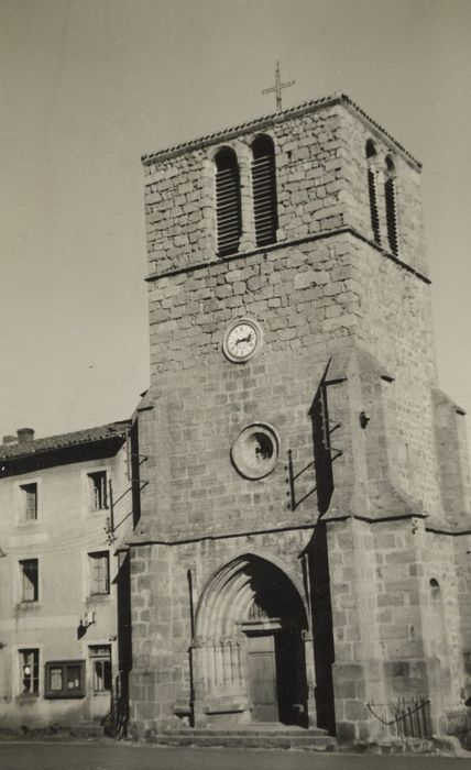 clocher, élévation ouest