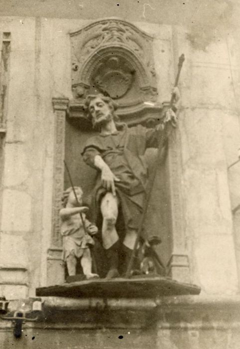 statue : Saint Roch