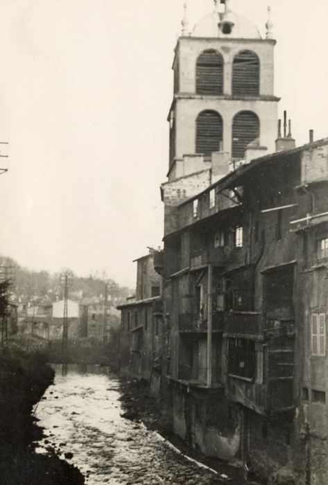 clocher, élévation ouest