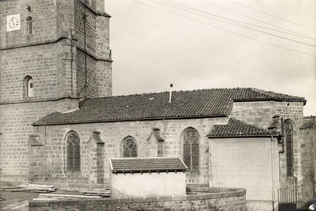 façade latérale sud