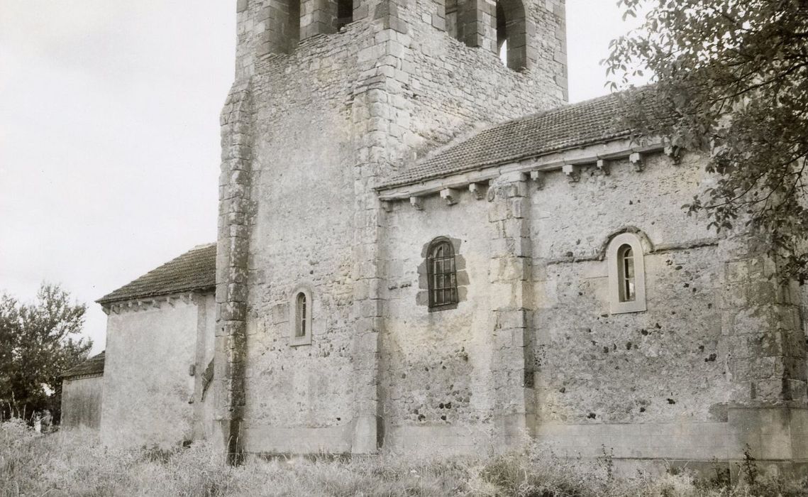 façade latérale nord