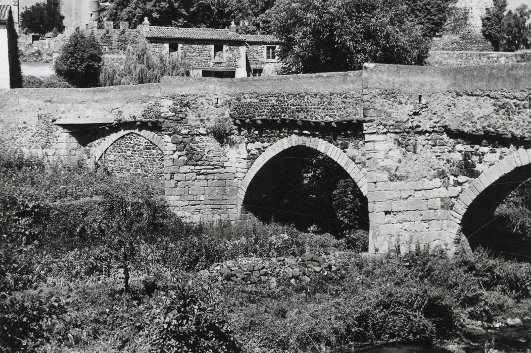 vue partielle du pont depuis la rive sud