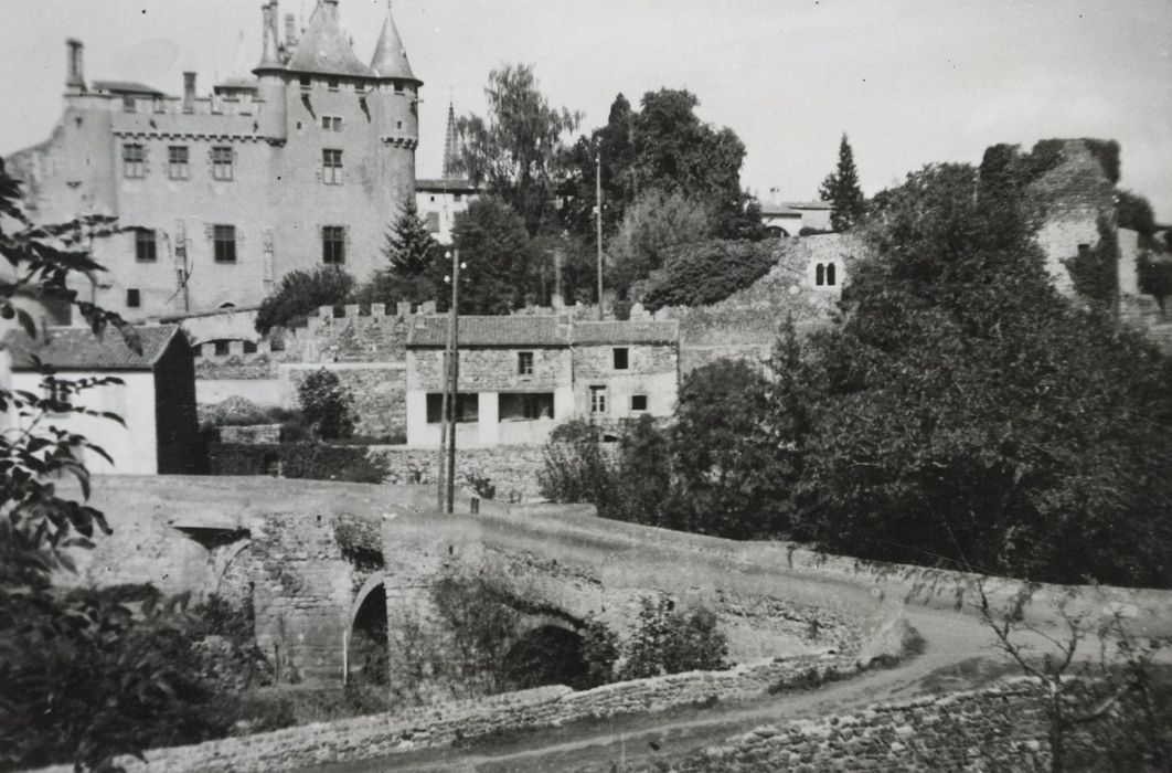 vue générale du pont depuis la rive sud