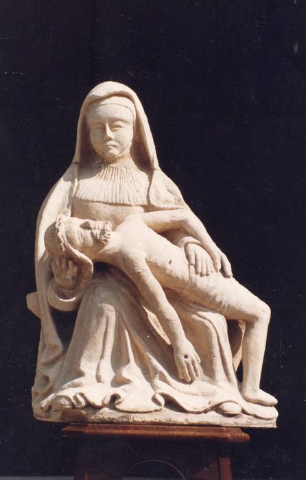 groupe sculpté : Vierge de pitié