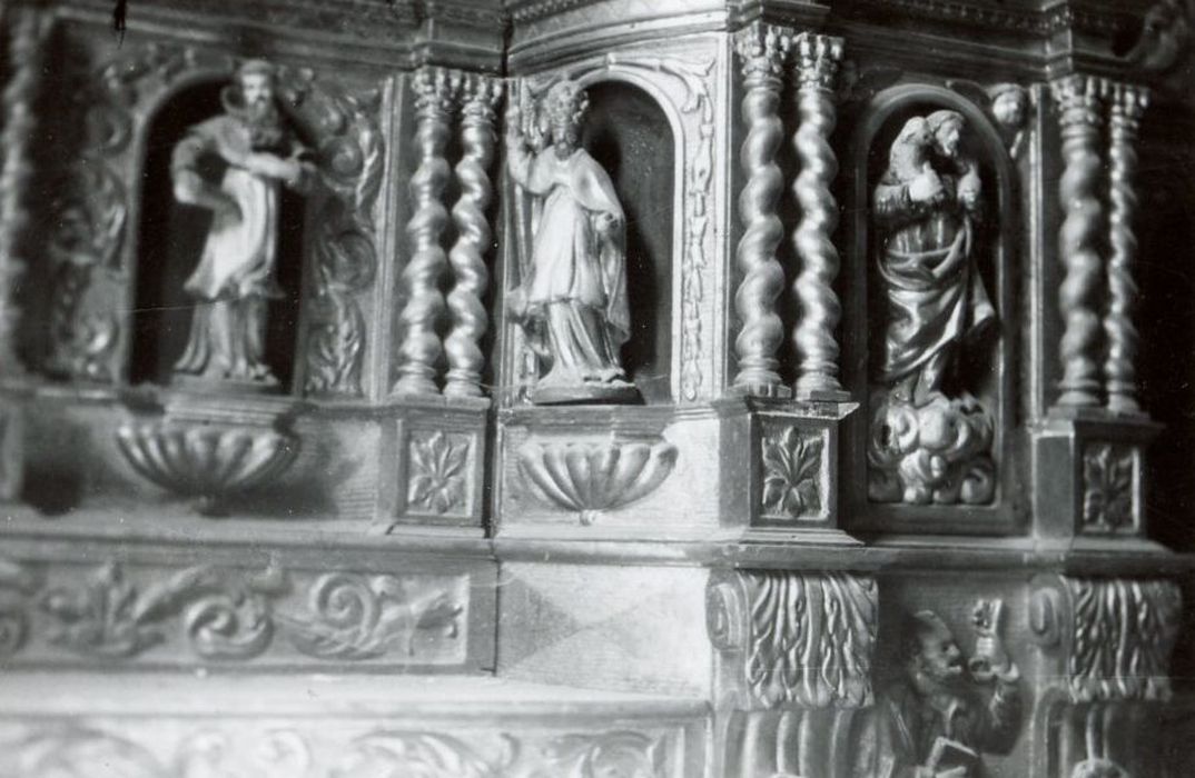 retable, détail