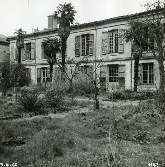 façade sur jardin