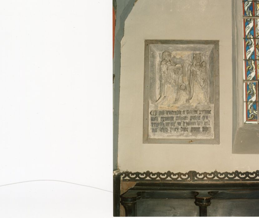 dalle funéraire de messire Regnault Cosnard - © Ministère de la Culture (France), Médiathèque du patrimoine et de la photographie, Tous droits réservés