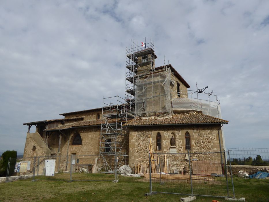 façade latérale sud