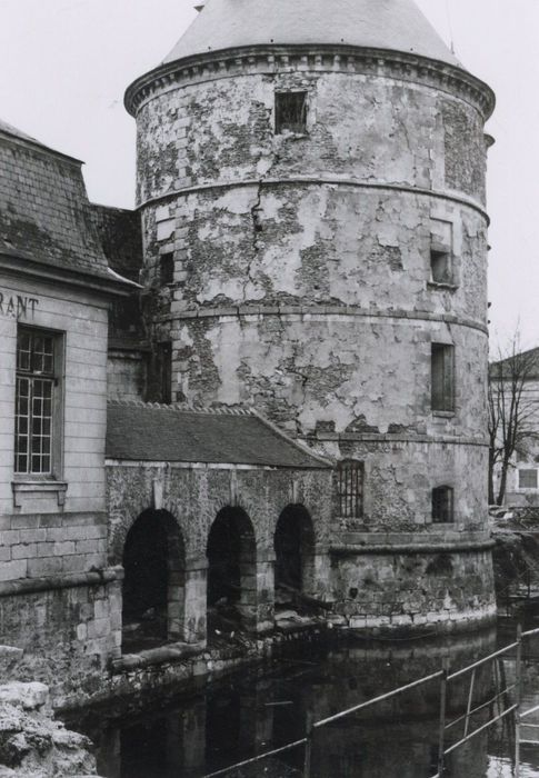 donjon, élévation sud