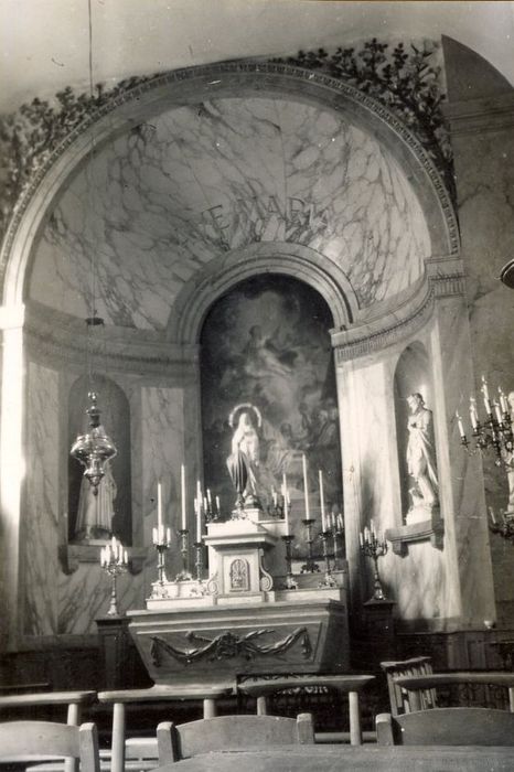 maître-autel, tableau : Assomption de la Vierge (l’)