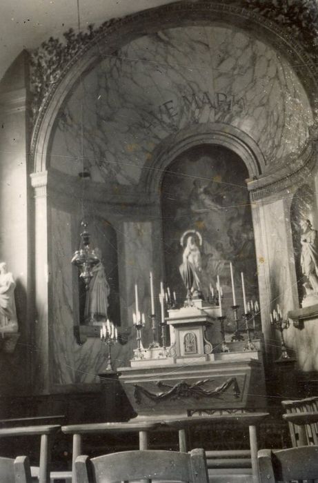 maître-autel, tableau : Assomption de la Vierge (l’)