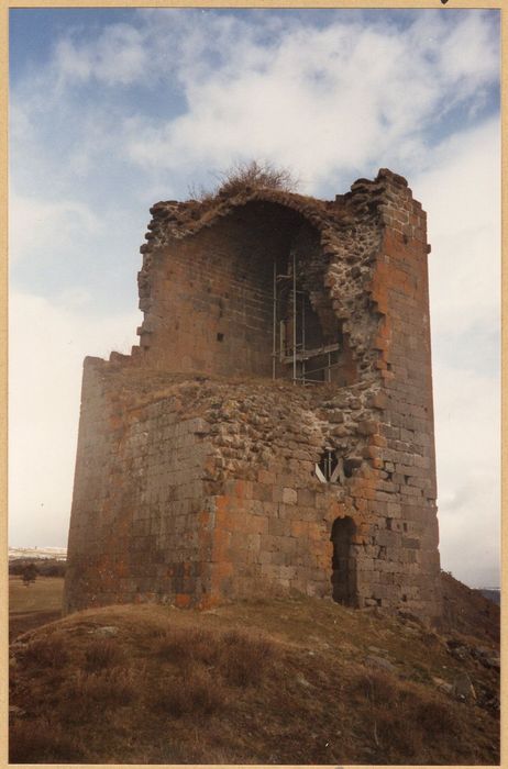 donjon, élévations sud et ouest