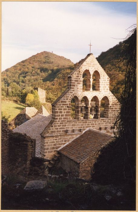 clocher-peigne, élévation ouest