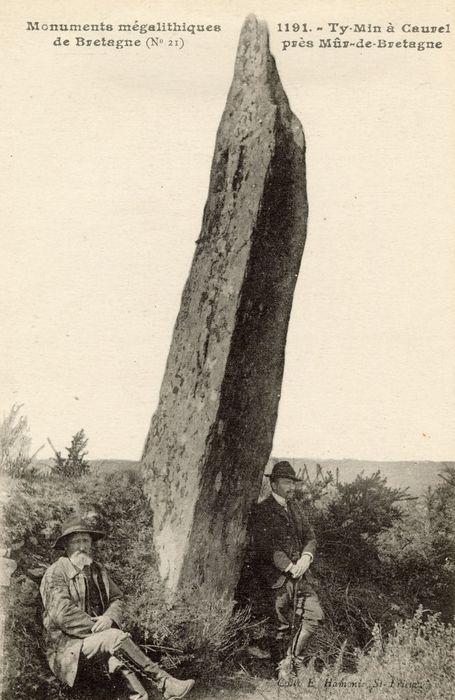 vue générale du menhir