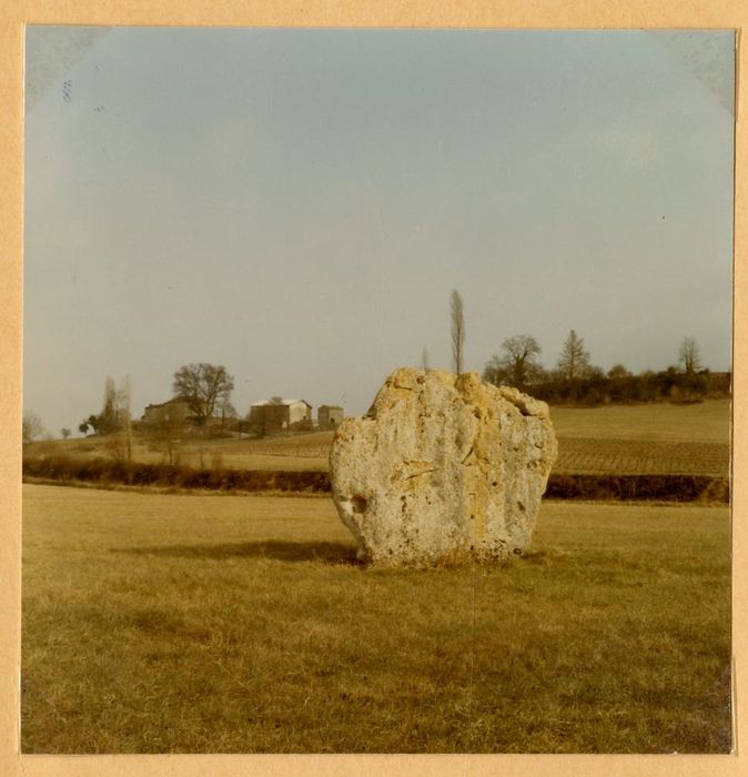 Vue générale du dolmen