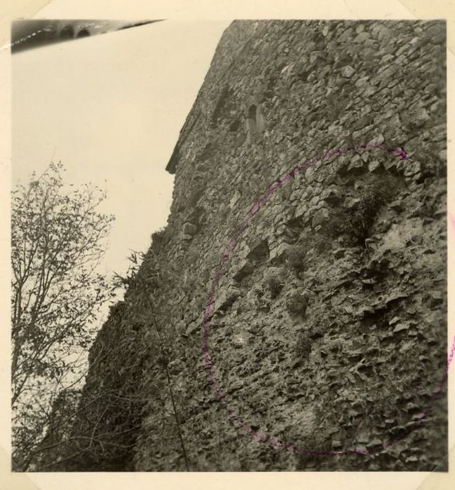 vue partielle des remparts