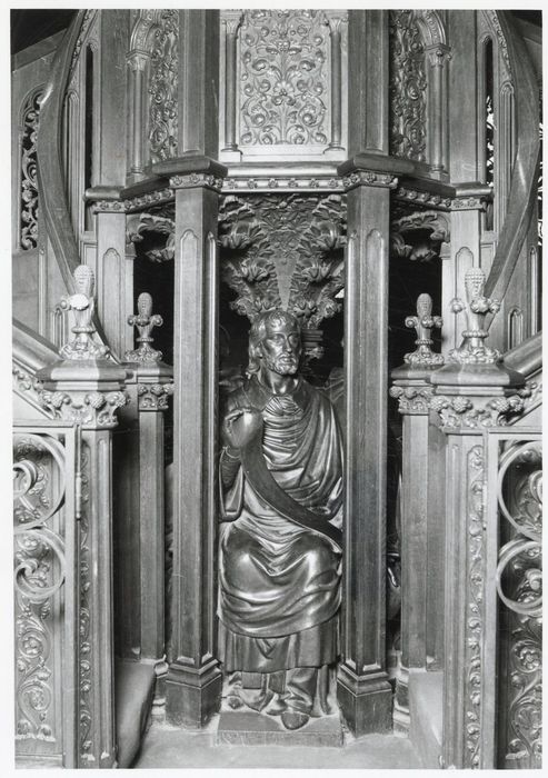 chaire à prêcher, détail
