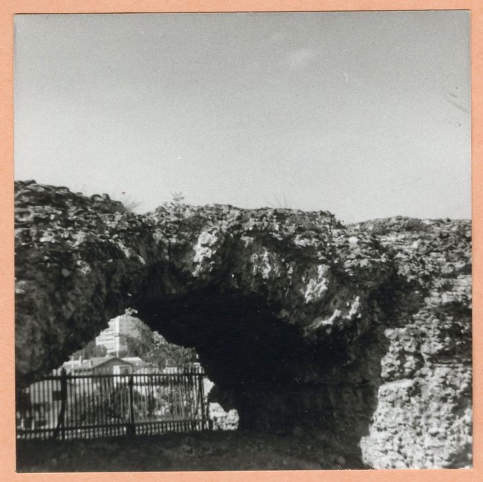 vue partielle des vestiges